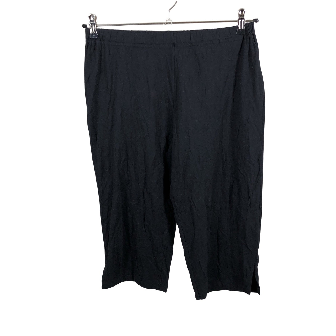 Unisex Nanso - Trikotaažist poolpikad püksid, suurus 38 - Must (1)