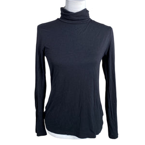 Unisex Nanso - Trikotaažist pluus, suurus 38 - Must (1)