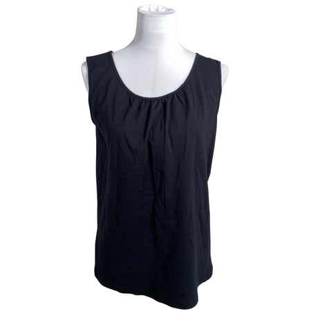 Unisex Nanso - Trikotaažist topp, suurus 38 - Must ()