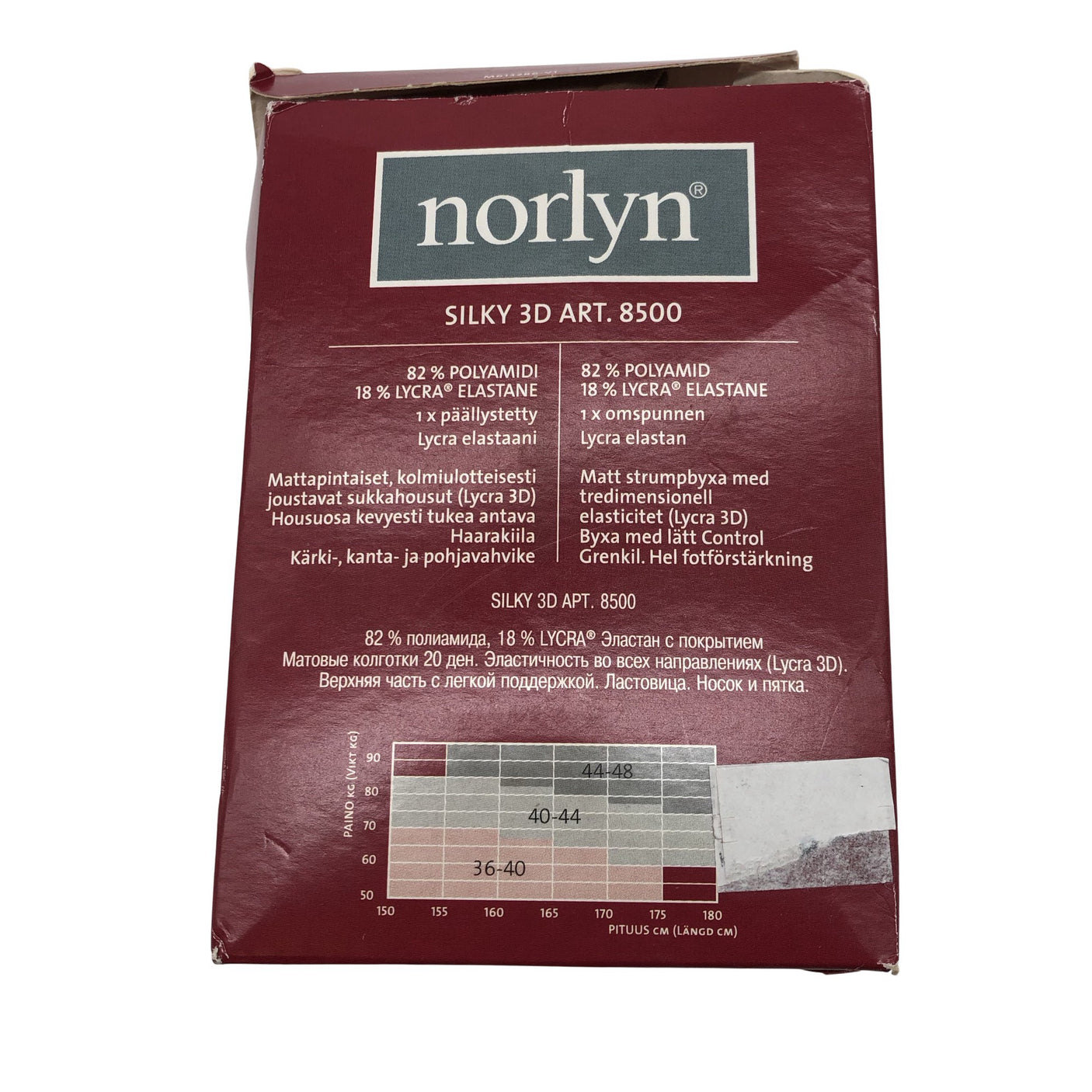Unisex Norlyn - Sukkpüksid, õhukesed, suurus 42 - Beige (2)