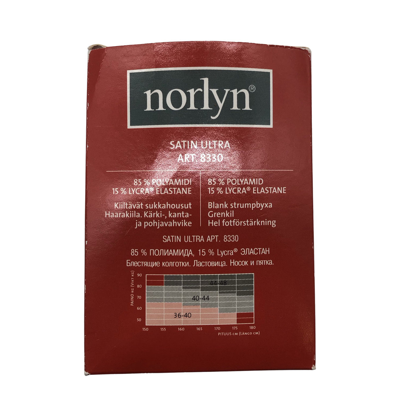 Unisex Norlyn - Sukkpüksid, õhukesed, suurus 44 - Beige (2)