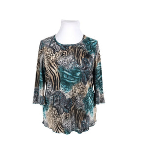Unisex Atelier Goldner Schnitt - Pluus, suurus 42 - Türkiis (1)