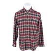 Unisex Barbour - Flanellsärk, suurus XL - Veinipunane ()