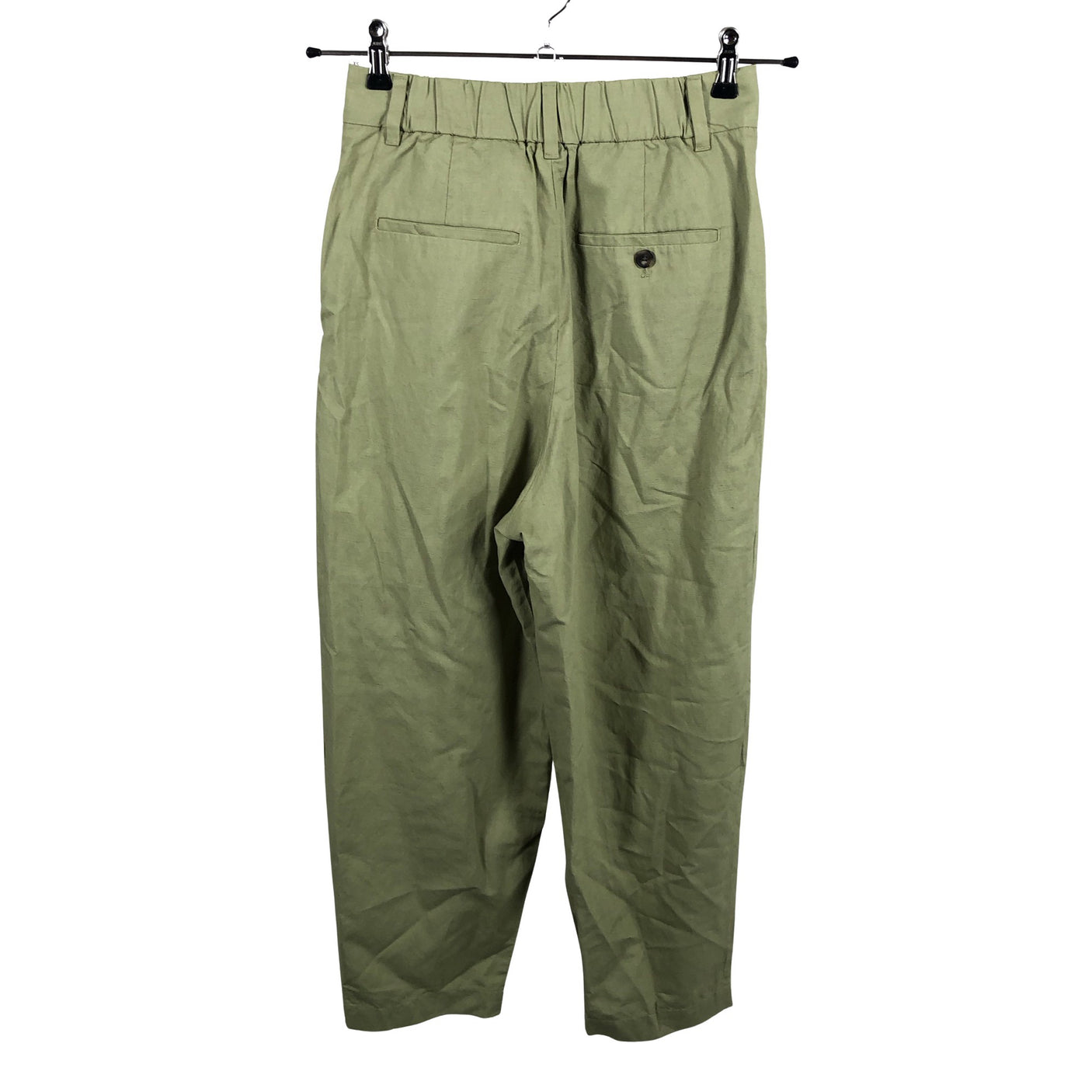 Unisex Uniqlo - Mittevenivad püksid, suurus 34 - Roheline (2)