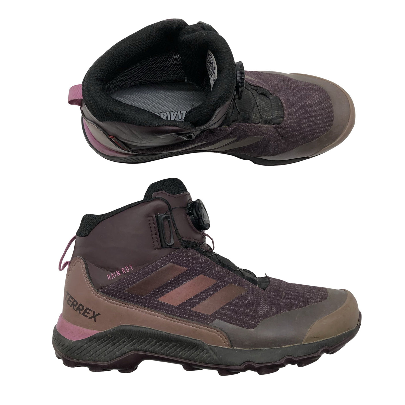 Unisex Adidas - Poolsaapad, suurus 36 - Veinipunane (1)