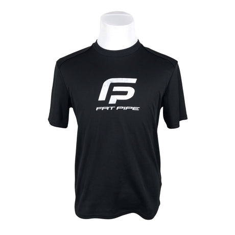 Unisex Fat Pipe - Spordisärk, lühikesed käised, suurus M - Must ()
