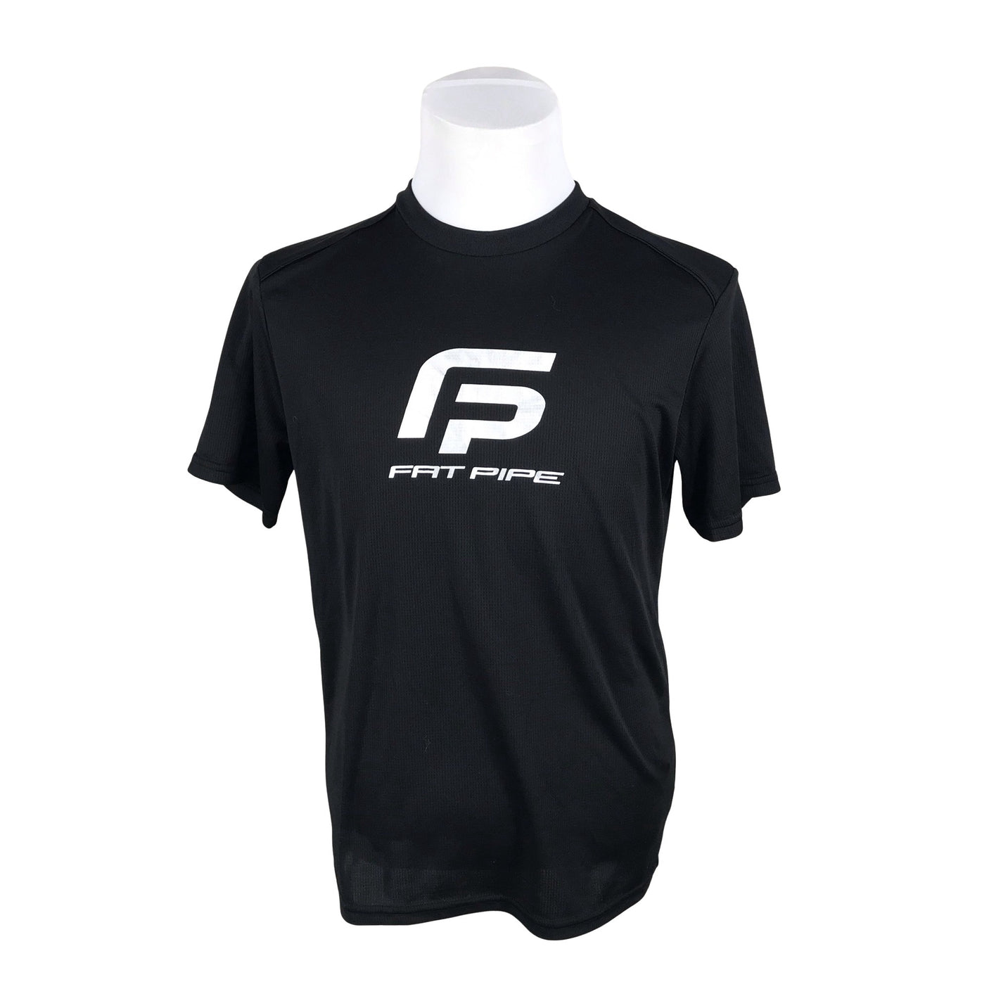 Unisex Fat Pipe - Spordisärk, lühikesed käised, suurus M - Must (1)