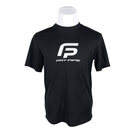 Unisex Fat Pipe - Spordisärk, lühikesed käised, suurus M - Must ()