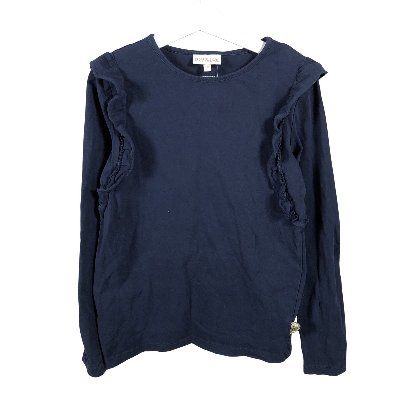 Unisex POMPdeLUX - Trikotaažist pluus, suurus 134 - 140 - Sinine (1)