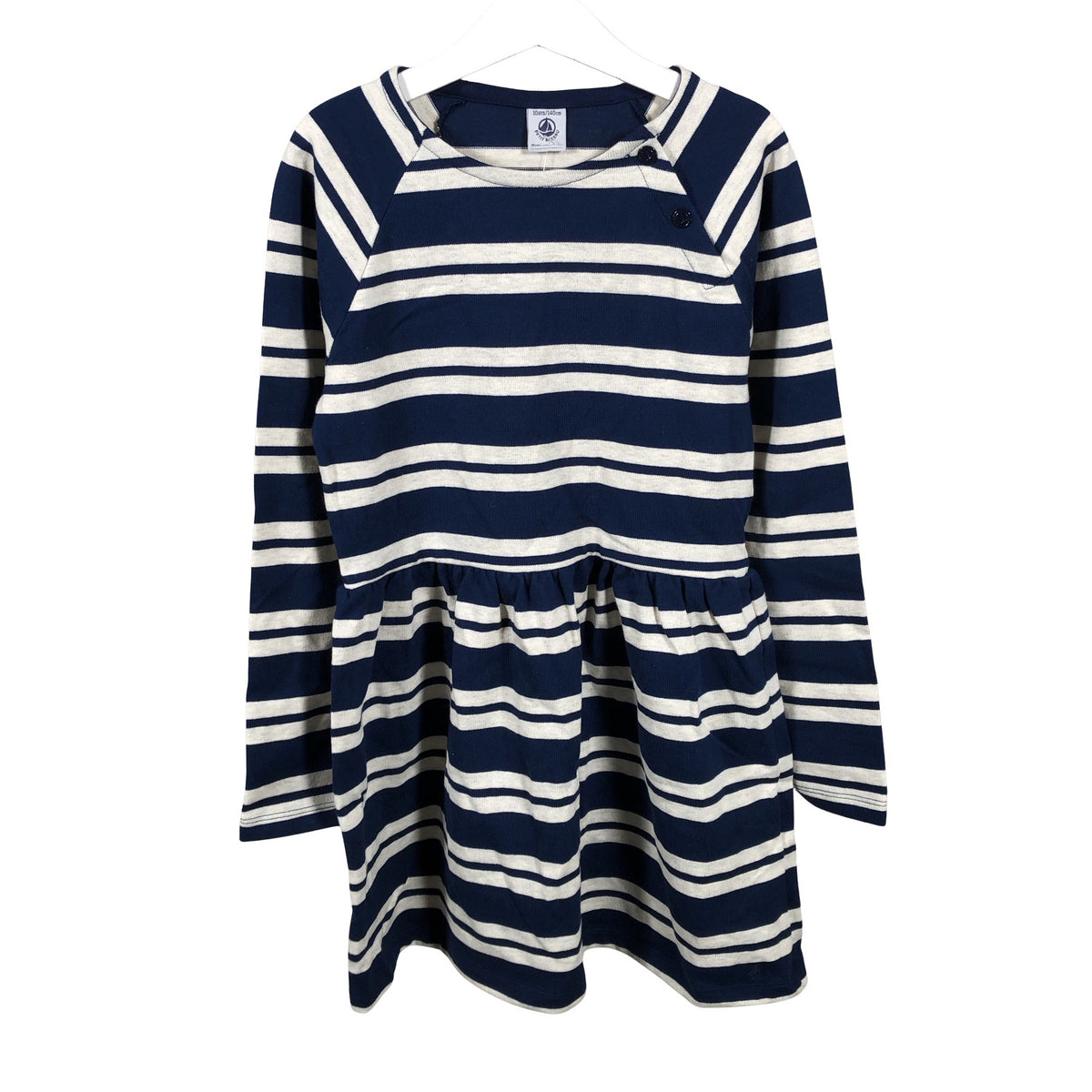 Unisex Petit Bateau - Kootud kleit, suurus 134 - 140 - Sinine (1)