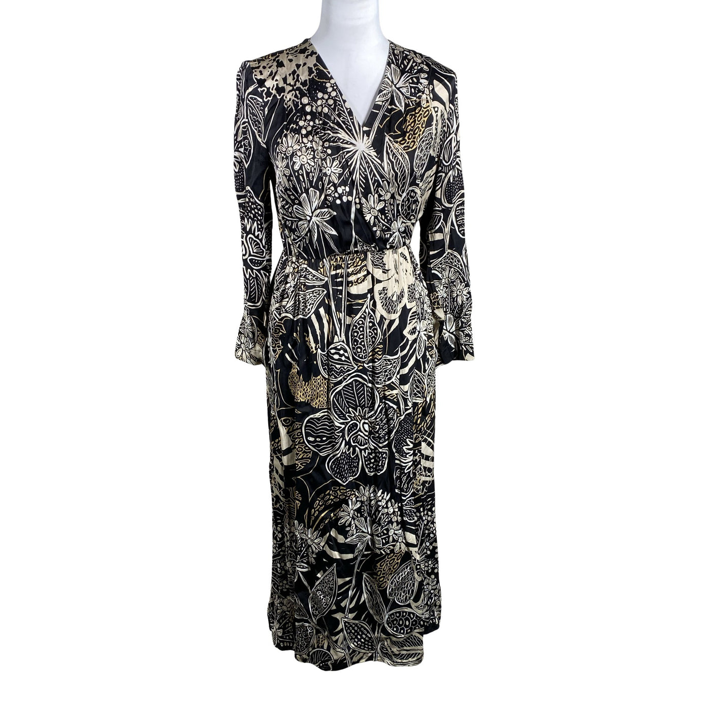 Unisex Andiata - Õhuke kleit, suurus 38 - Must (1)