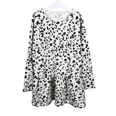 Unisex Juvia - Dressikangast kleit, suurus 140 - 146 - Looduslik valge ()
