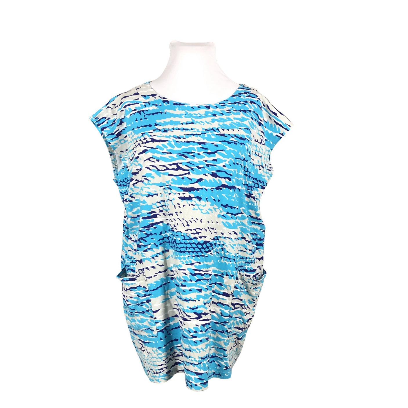 Unisex Nanso - Trikotaažist tuunika, suurus 50 - Türkiis (1)