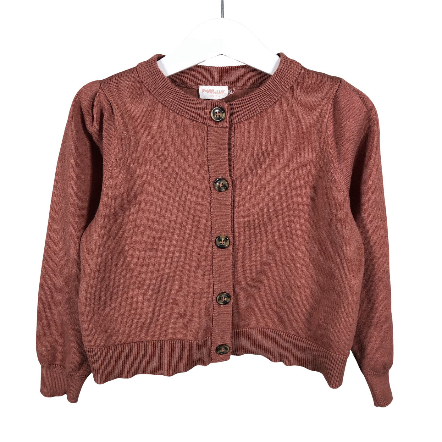 Unisex POMPdeLUX - Kampsun, suurus 98 - 104 - Heleroosa (2)