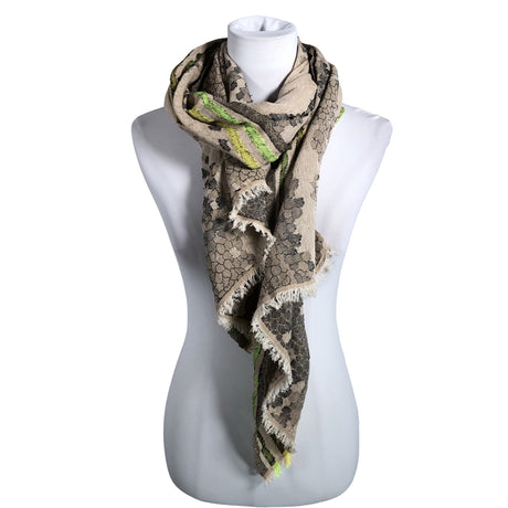 Unisex A+more - Õhuke sall, suurus Midi - Beige ()