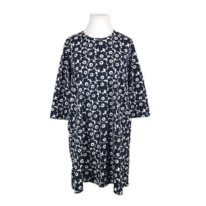 Unisex Marimekko - Trikotaažist kleit, suurus 42 - Sinine (1)