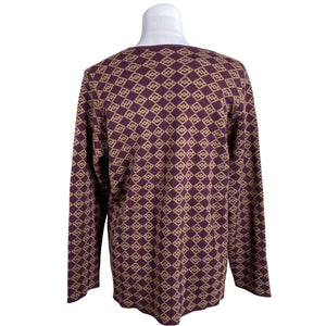 Unisex Arela - Kampsun, suurus 38 - Veinipunane (2)