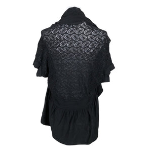 Unisex Aventura - Kardigan, suurus 38 - Must (4)