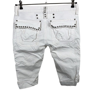 Unisex Mos Mosh - Lühikesed püksid, suurus W28 - Valge (3)