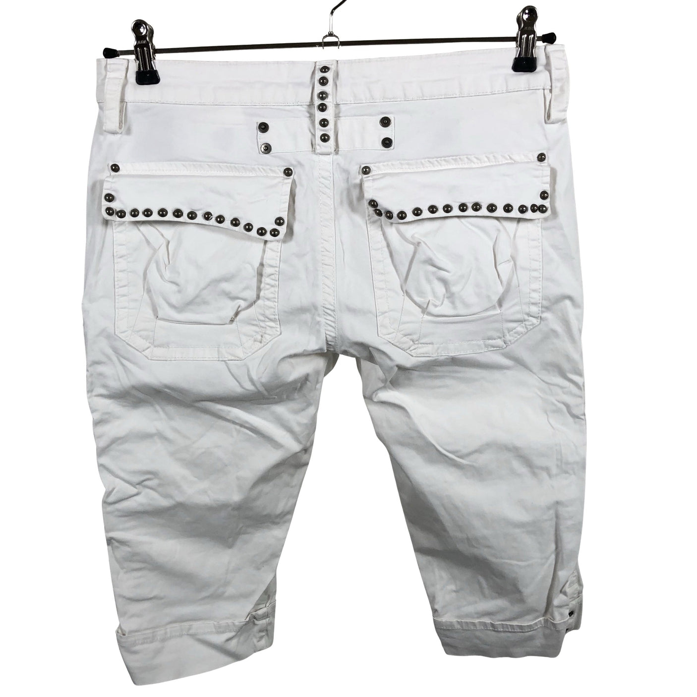 Unisex Mos Mosh - Lühikesed püksid, suurus W28 - Valge (4)
