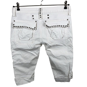 Unisex Mos Mosh - Lühikesed püksid, suurus W28 - Valge (4)