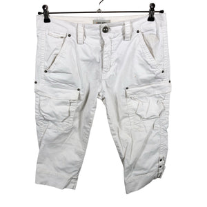 Unisex Mos Mosh - Lühikesed püksid, suurus W28 - Valge (1)