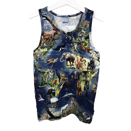 Unisex Molo Kids - Varrukateta särk, suurus 140 - 146 - Sinine (2)