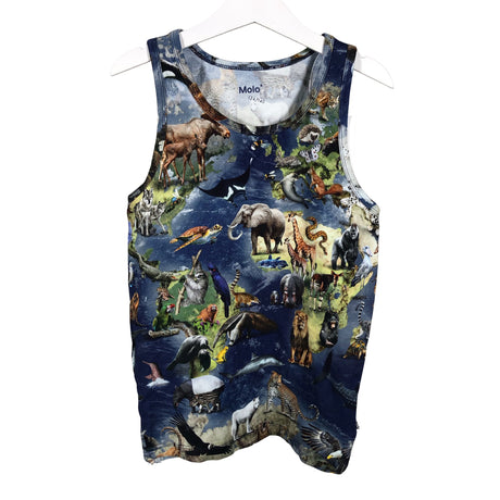 Unisex Molo Kids - Varrukateta särk, suurus 140 - 146 - Sinine ()