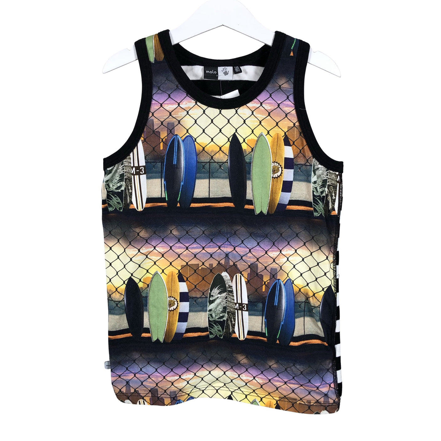 Unisex Molo Kids - Varrukateta särk, suurus 146 - 152 - Must (2)