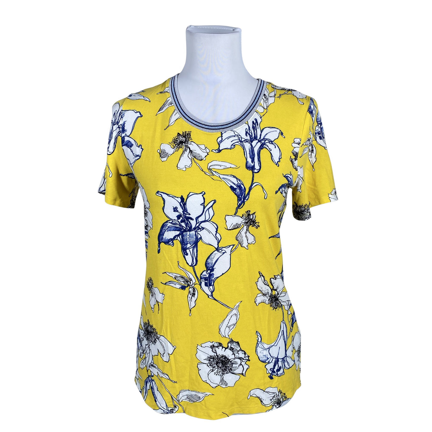 Unisex Betty Barclay - T-särk, suurus 36 - Kollane (1)