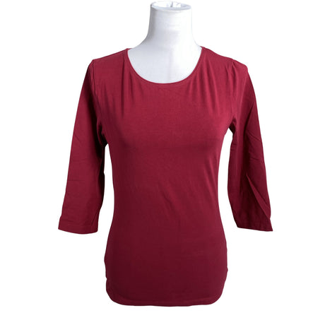 Unisex Your Face - Trikotaažist pluus, suurus 36 - Veinipunane ()