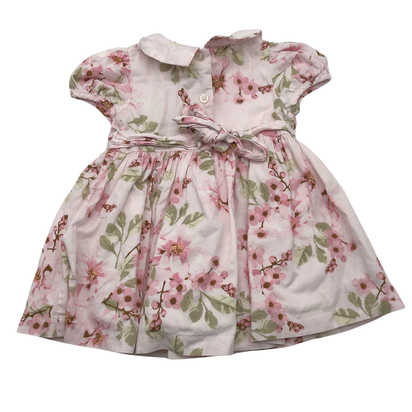 Unisex Laura Ashley - Pidulik kleit, suurus 74 - 80 - Heleroosa (4)