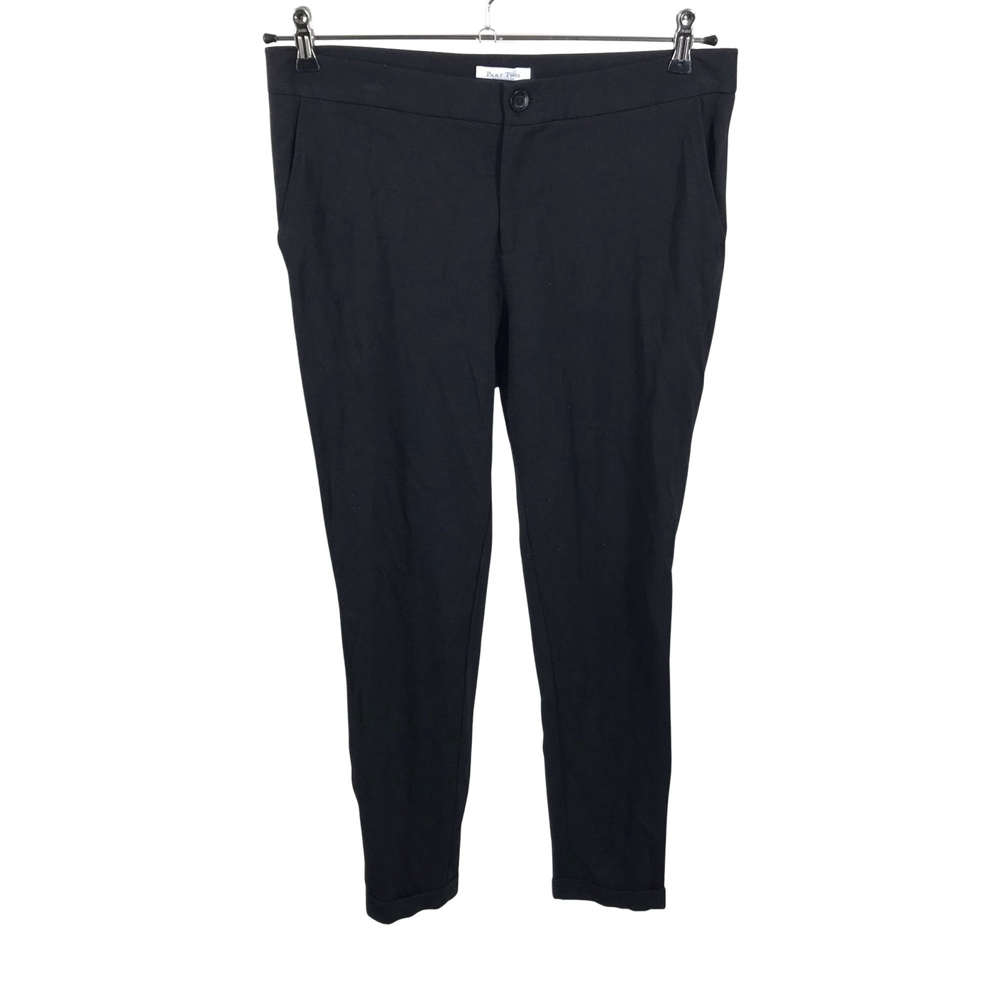 Unisex Part two - Trikotaažist püksid, suurus 38 - Must (3)