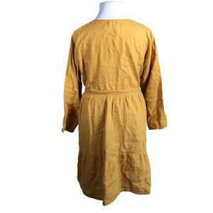 Unisex Linengirls - Mitteveniv kleit, suurus 44 - Kollane (2)