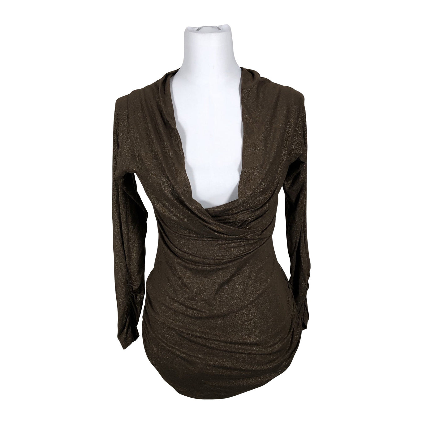 Unisex Vera Mont - Trikotaažist tuunika, suurus 38 - Pruun (1)