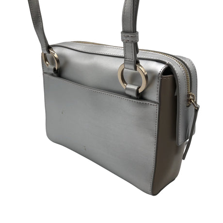 Unisex Roberto Cavalli - Õlakott, suurus Midi - Hõbe (2)