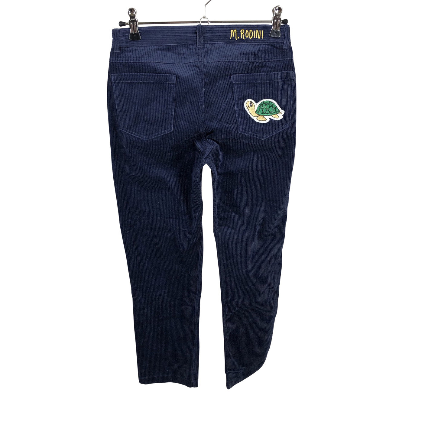 Unisex Mini Rodini - Sametpüksid, suurus 140 - 146 - Sinine (2)