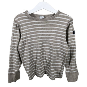 Unisex Polarn O. Pyret - Trikotaažist pluus, suurus 110 - 116 - Hall (2)