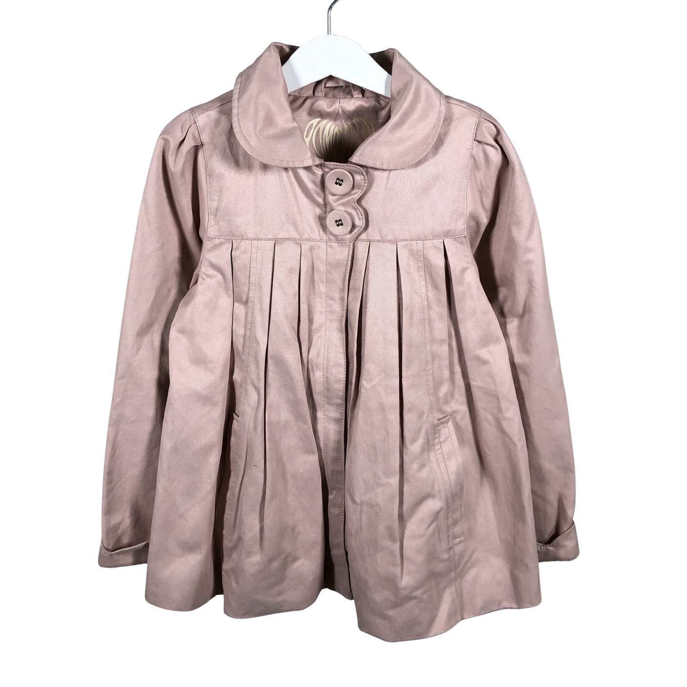 Unisex POMPdeLUX - Õhuke jope, suurus 116 - 122 - Heleroosa (1)