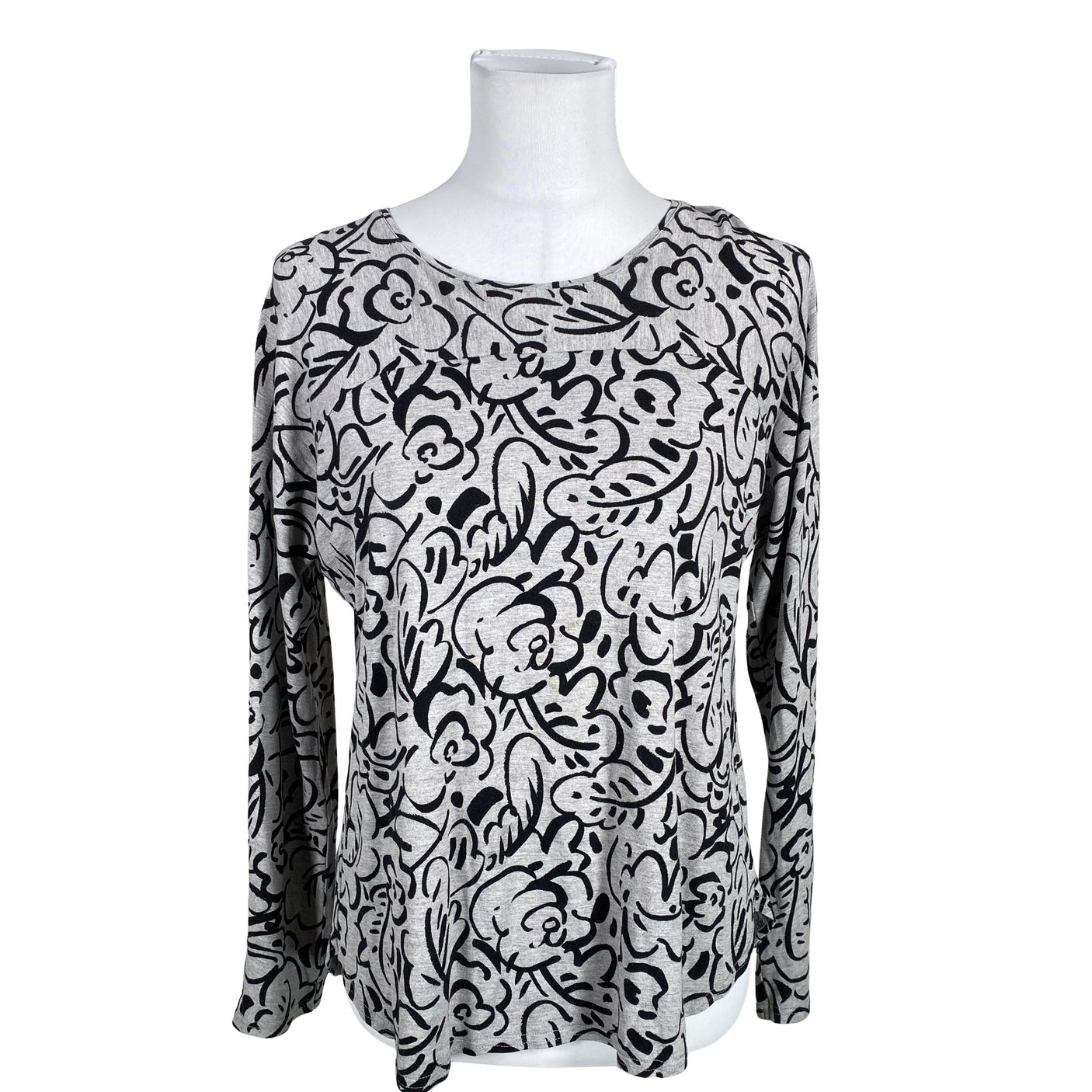 Unisex Nanso - Trikotaažist pluus, suurus 32 - Hall (1)