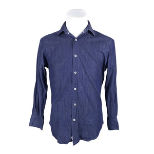 Unisex T.M.Lewin & Sons - Teksasärk, suurus M - Sinine (2)