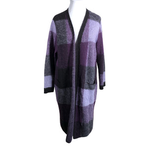 Unisex Ulla Popken - Kardigan, suurus 46 - Lilla (1)