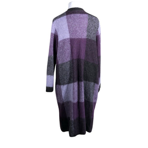 Unisex Ulla Popken - Kardigan, suurus 46 - Lilla (2)