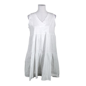 Unisex KIKISIX - Mitteveniv kleit, suurus 38 - Valge (1)