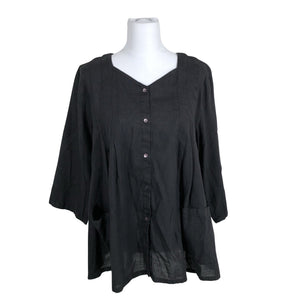 Unisex Gudrun Sjöden - Pluus, suurus 40 - Must (1)