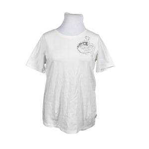 Unisex Torstai - T-särk, suurus 44 - Valge (1)