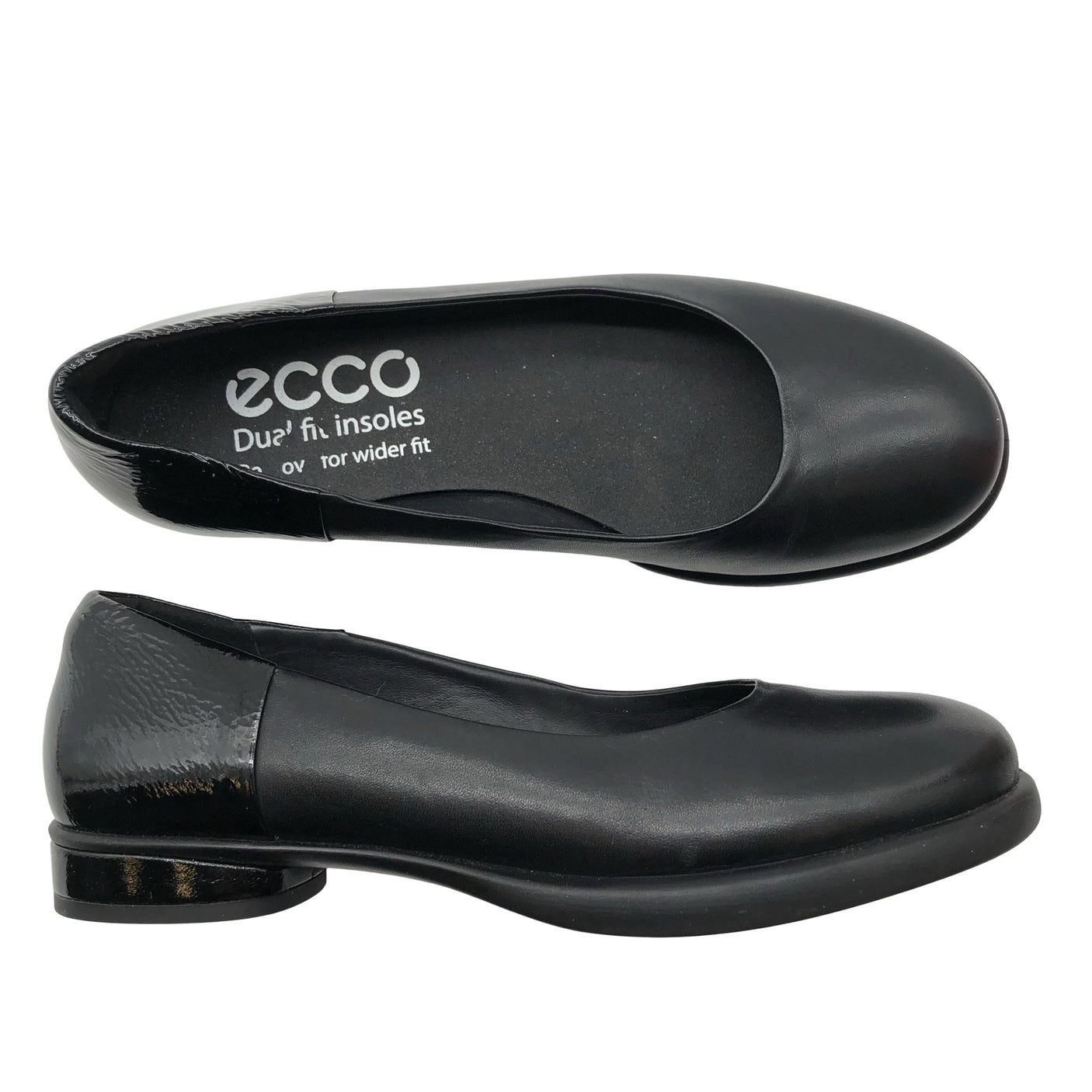 Unisex Ecco - Baleriinad, suurus 38 - Must (2)