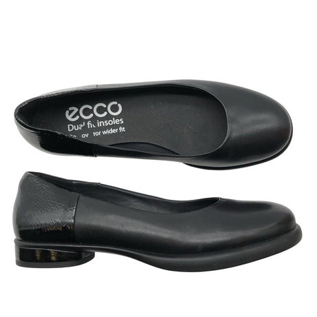 Unisex Ecco - Baleriinad, suurus 38 - Must (2)