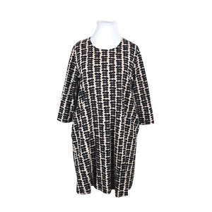 Unisex Marimekko - Trikotaažist kleit, suurus 44 - Beige (1)