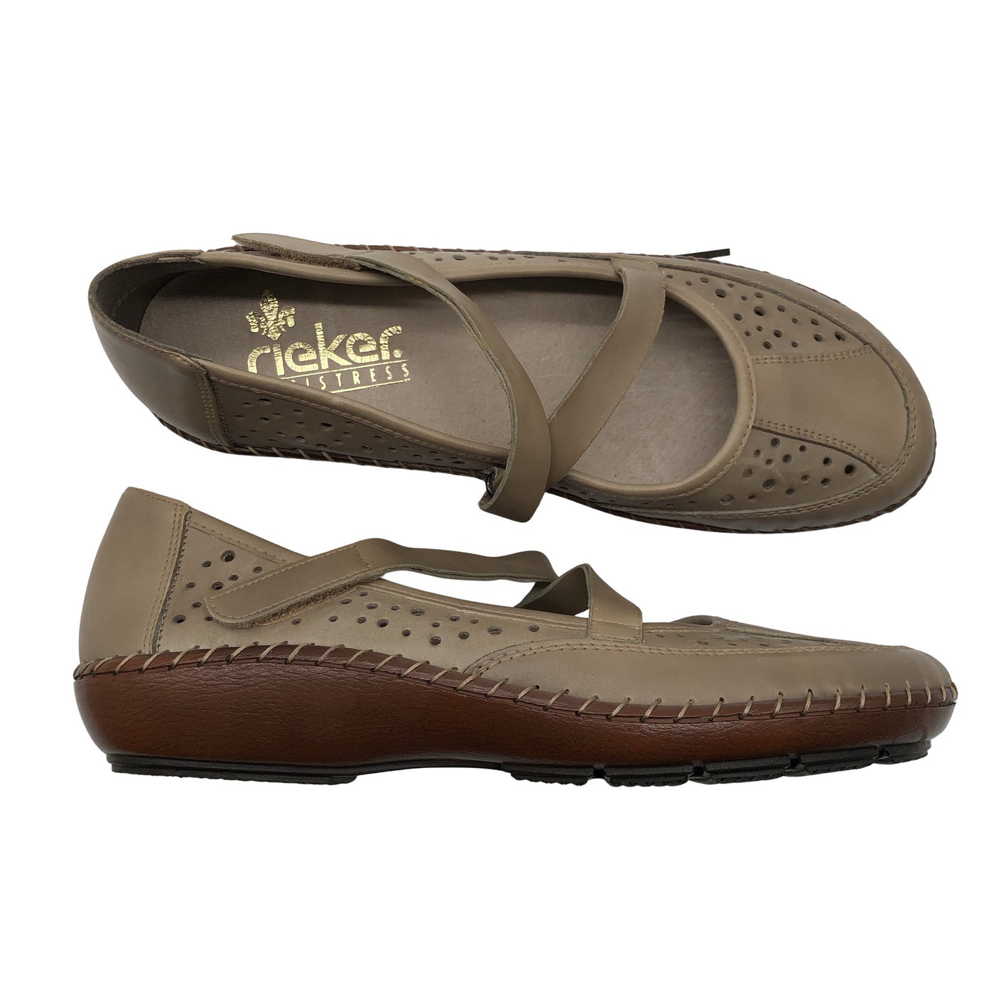 Unisex Rieker - Baleriinad, suurus 40 - Beige (1)